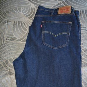 Mens Levi's 505 Blue Jeans 40x32